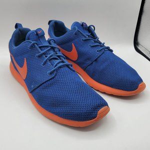 NIKE ROSHE RUN KNICKS DARK ROYAL SNEAKERS